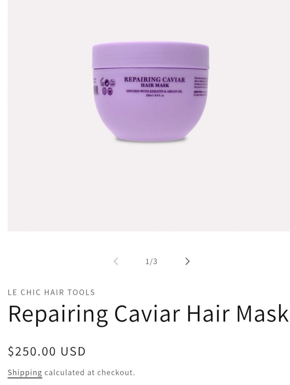 Le CHIC Caviar Hair Mask